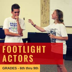 Footlight Actors Logo